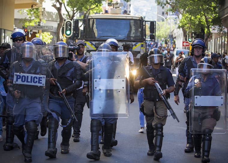 SOUTH AFRICA STUDENT PROTEST