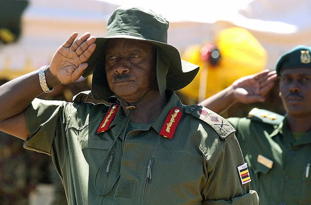 Yoweri Museveni Ageing Uganda President Rides On The Memory Of His 